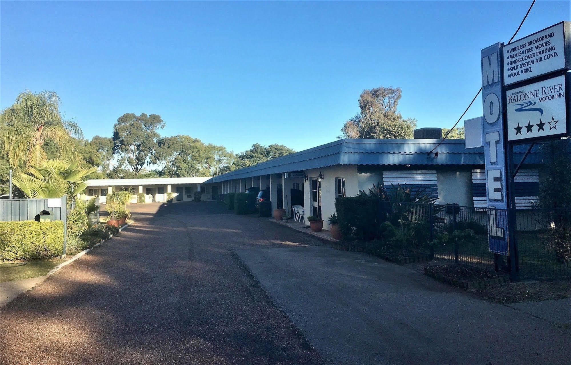 Balonne River Motor Inn Saint-George Extérieur photo